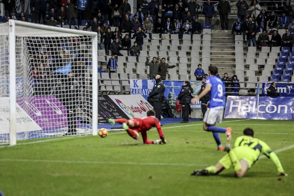 El partido entre el Real Oviedo y El elche, en imágenes