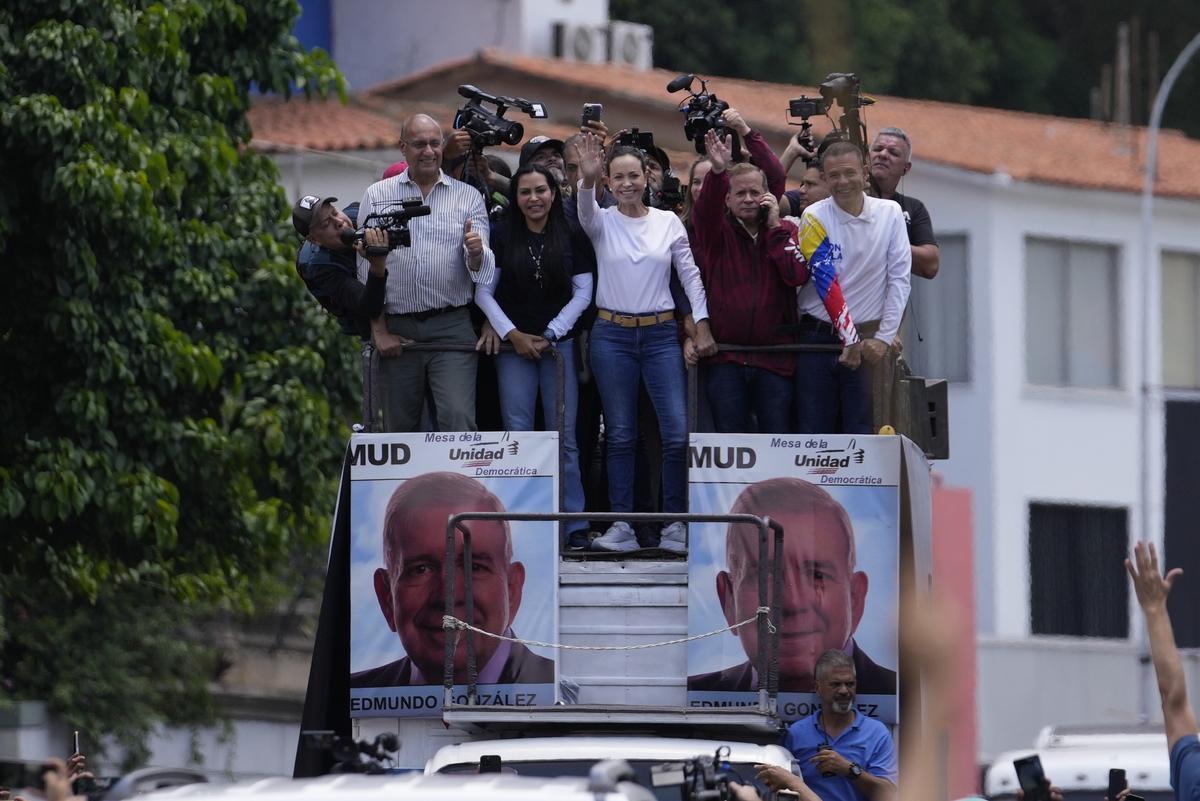 DIRECTO | Manifestación de los líderes de la oposición venezolana