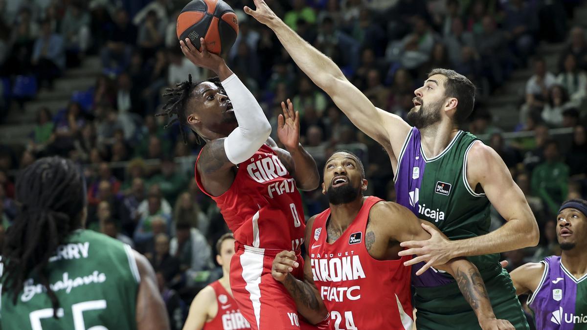 Unicaja fue muy superior a Basket Girona