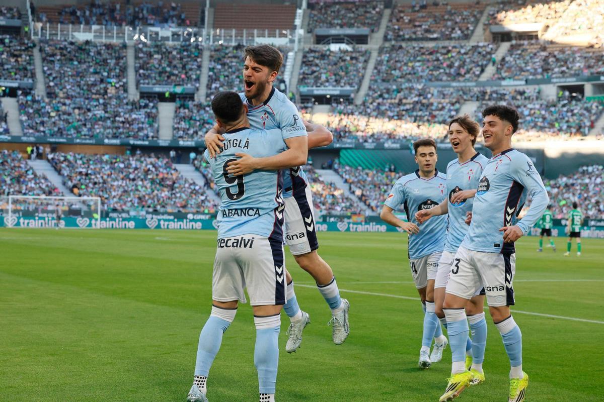 Las imágenes del Betis-Celta en La Cartuja