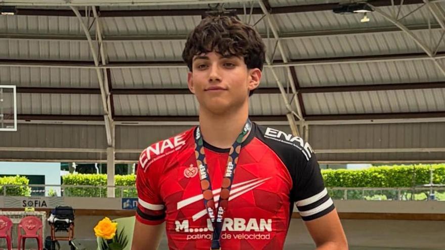 El patinador torreño Pablo González irá con la selección española al Europeo juvenil