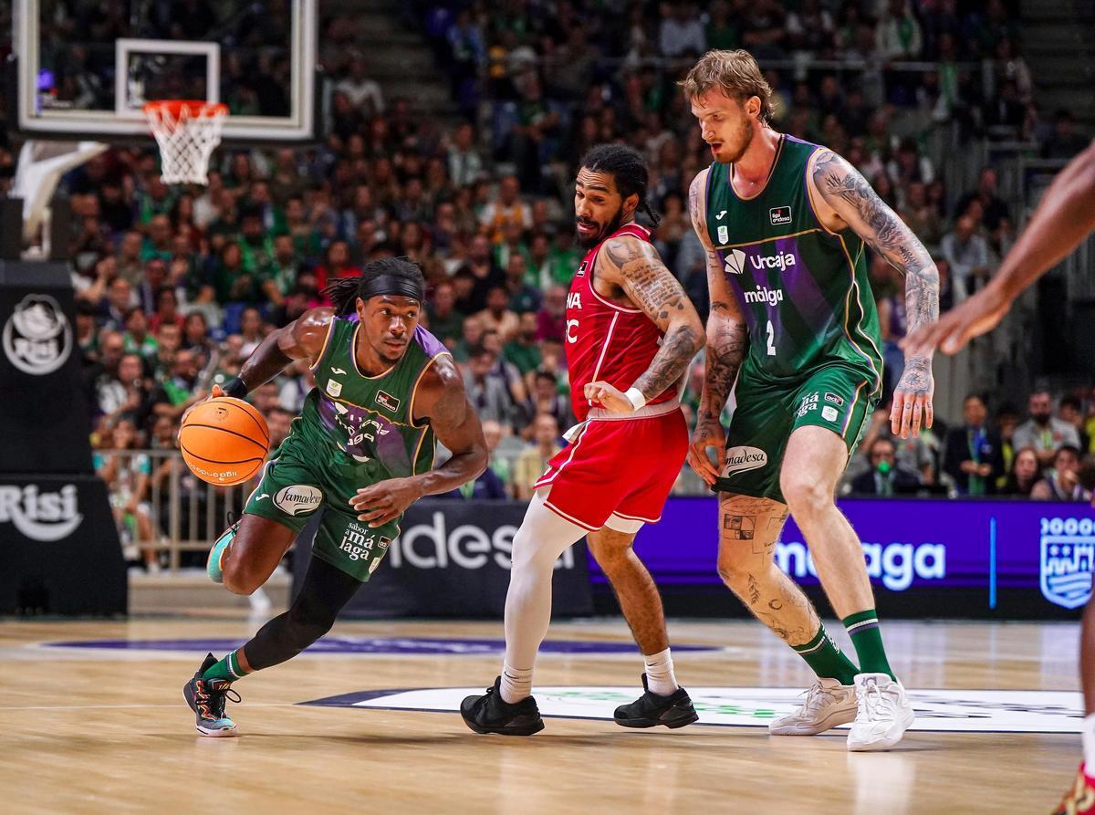 El Unicaja ganó al Girona en el partido de la primera vuelta jugado en el Carpena.