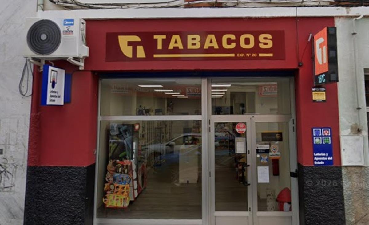 Punto de venta donde ha caído el primer premio de la Lotería Nacional, en Zamora.