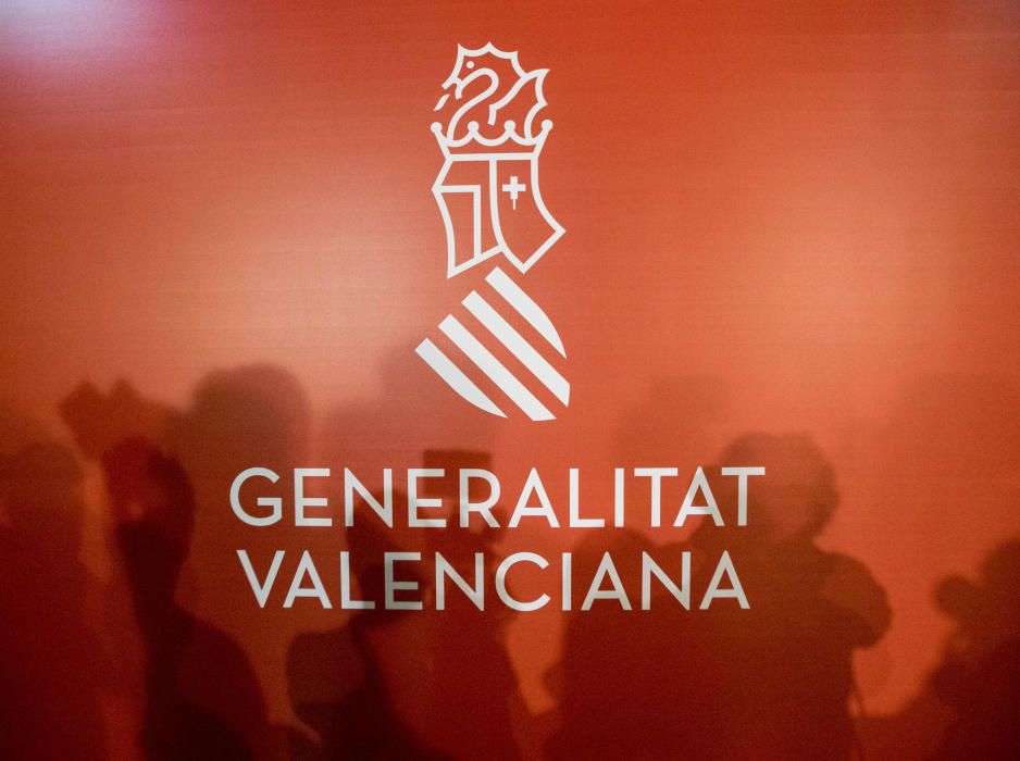 Presentación de la nueva imagen de la Generalitat Valenciana