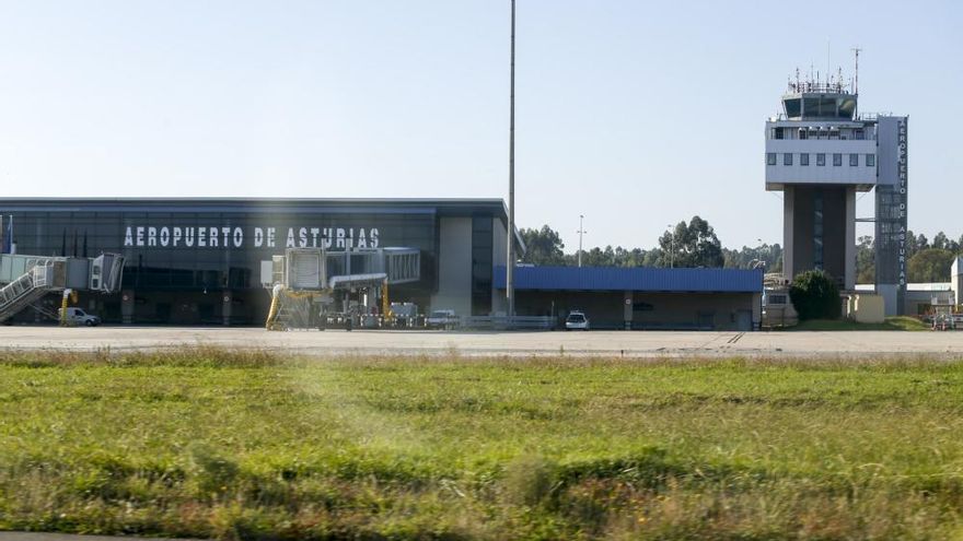 El aeropuerto de Asturias.