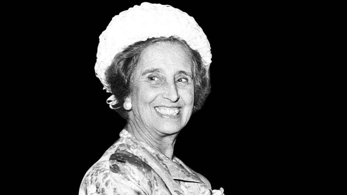 Carmen Polo, esposa de Franco.