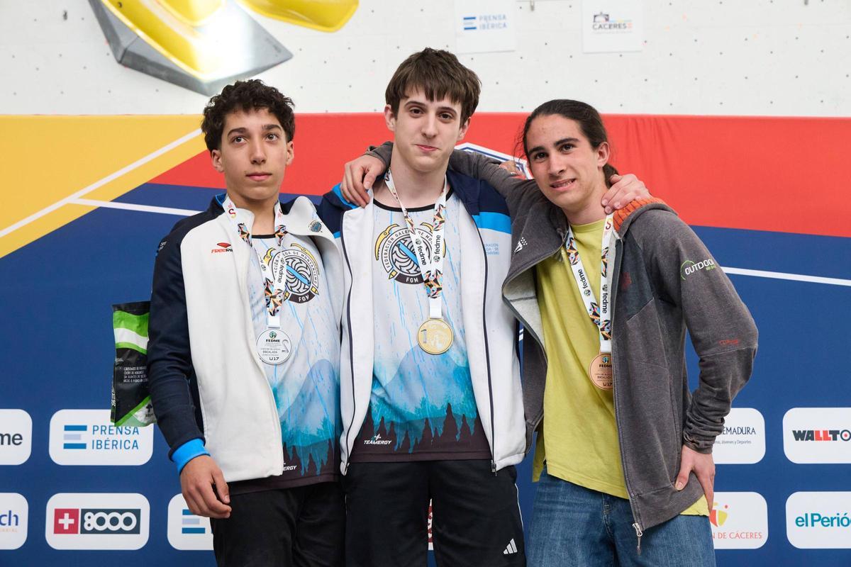 Galería | Instantáneas de la Segunda jornada de la Copa de España de Escalada en Cáceres