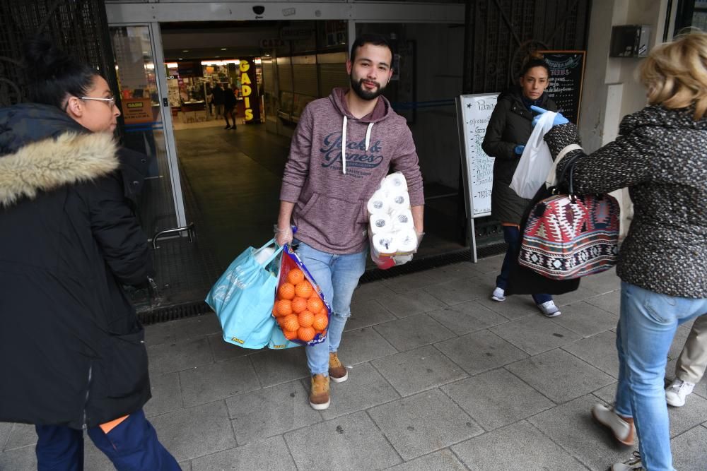 Coronavirus en A Coruña | Compras imprescindibles en los supermercados