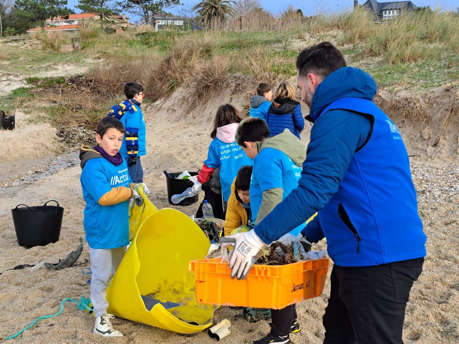 Así conmemoró la Obra Social de Abanca el Día Internacional del Voluntariado, en O Grove.