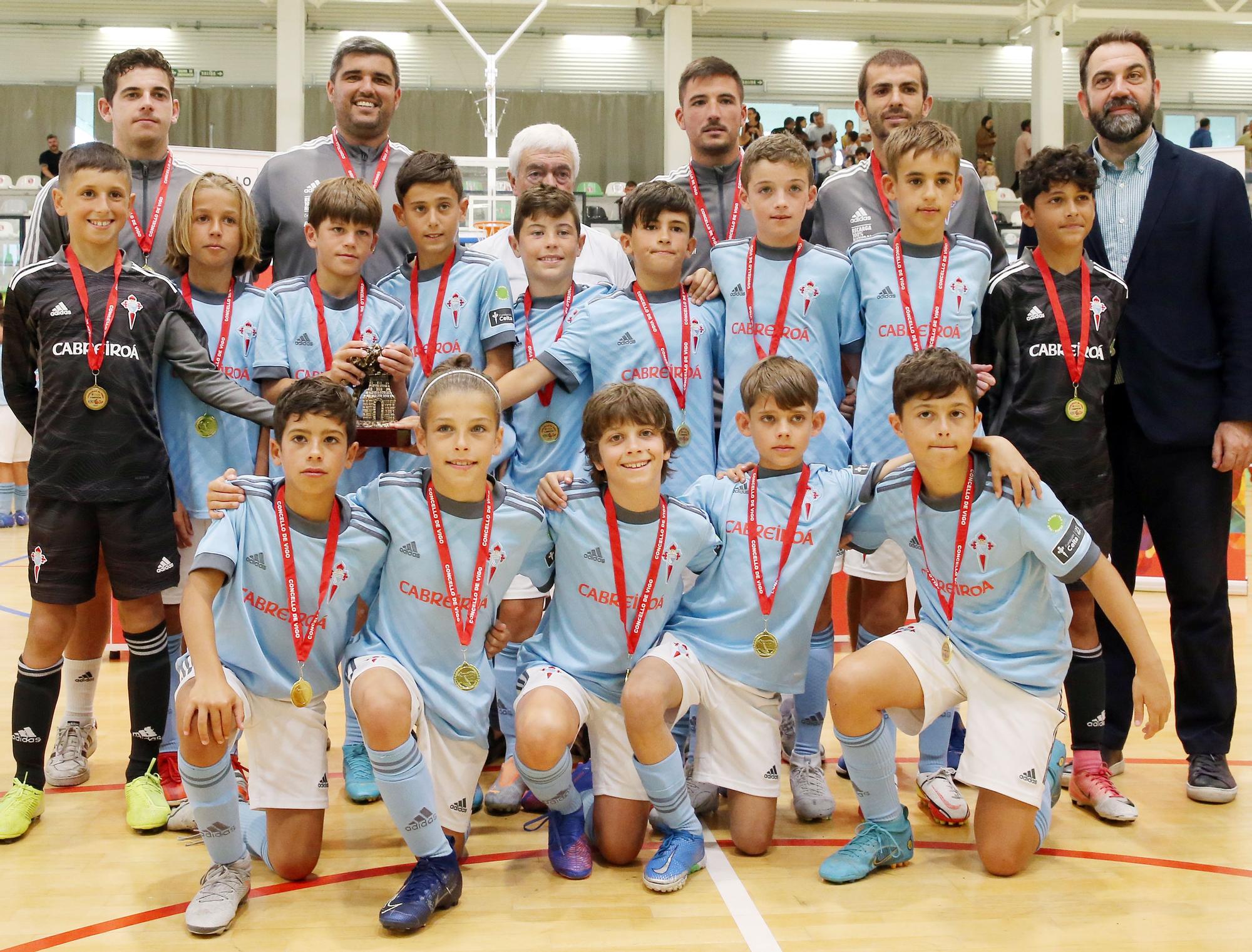 El Celta A se proclamó campeón Sub 10.