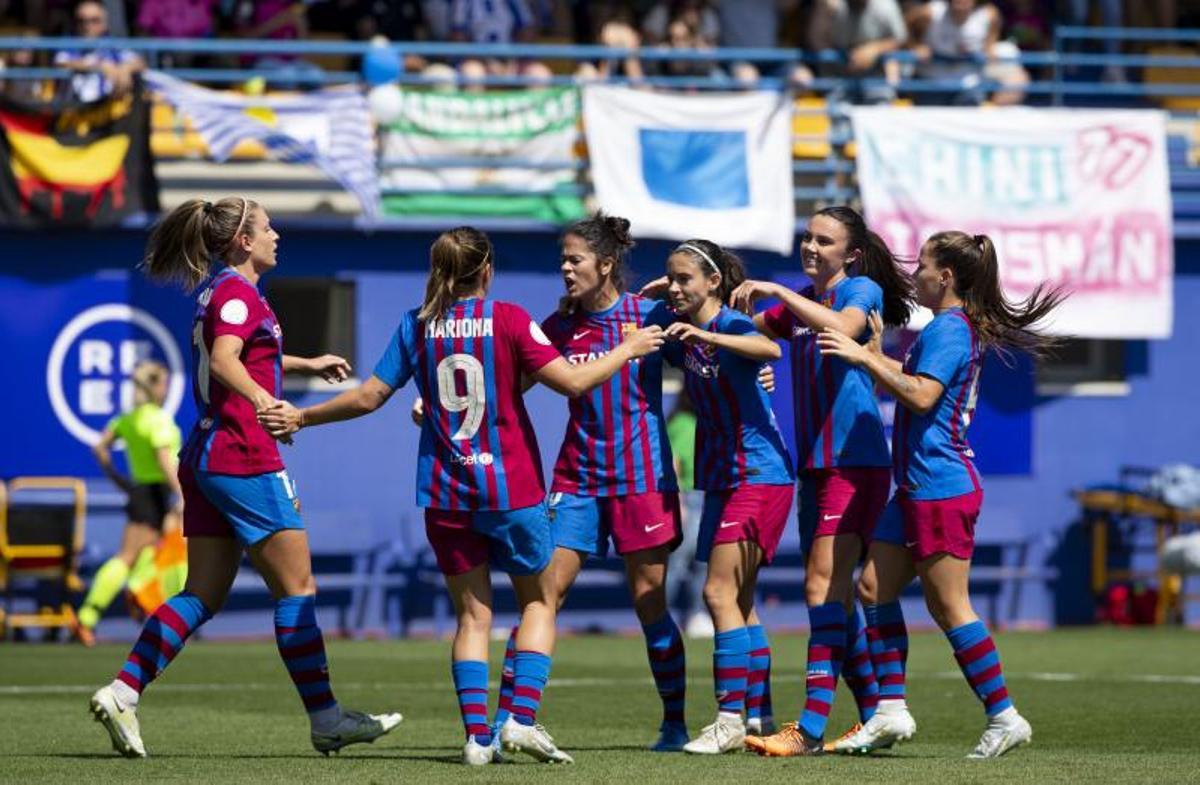 Las mejores imágenes del triunfo del Barça en la Copa de la Reina Las mejores imágenes del triunfo del Barça en la Copa de la Reina