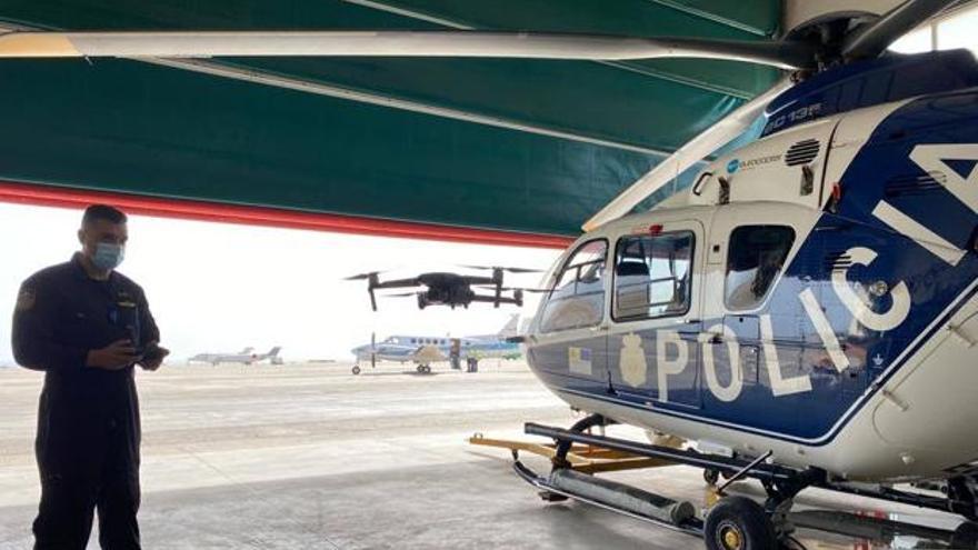 La Policía Nacional despliega a sus agentes especializados en seguridad y protección aérea en Canarias