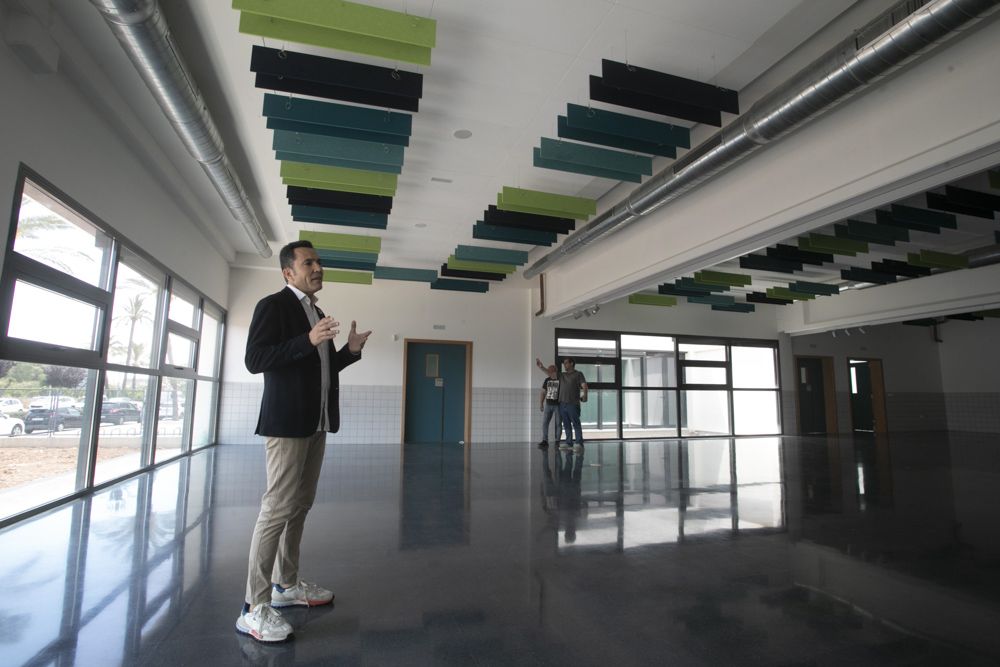 Entramos en la ampliación del CEIP Les Palmeres de Canet d'En Berenguer