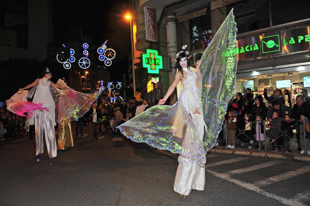 Cabalgata de Papá Noel en Elche