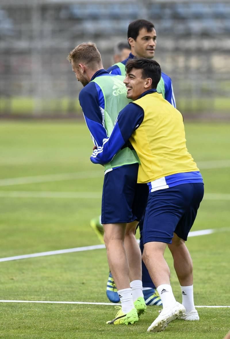 Entrenamiento del Real Zaragoza