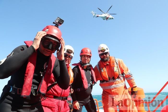 Simulacro de Salvamento Marítimo en Cartagena