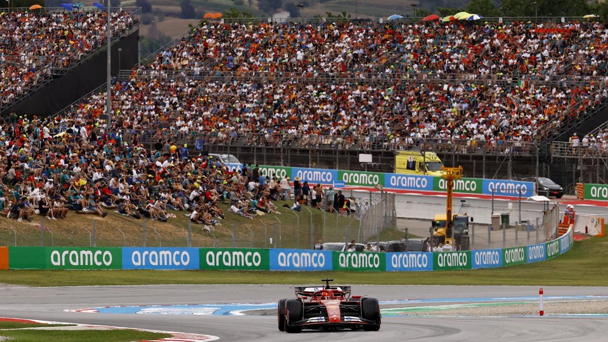 Formula One F1 - Spanish Grand Prix - Circuit de Barcelona-Catalunya, Barcelona, Spain - June 22, 2024 Ferrari's Charles Leclerc during qualifying REUTERS/Susana Vera