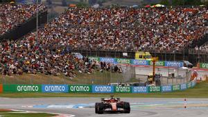 Formula One F1 - Spanish Grand Prix - Circuit de Barcelona-Catalunya, Barcelona, Spain - June 22, 2024 Ferraris Charles Leclerc during qualifying REUTERS/Susana Vera