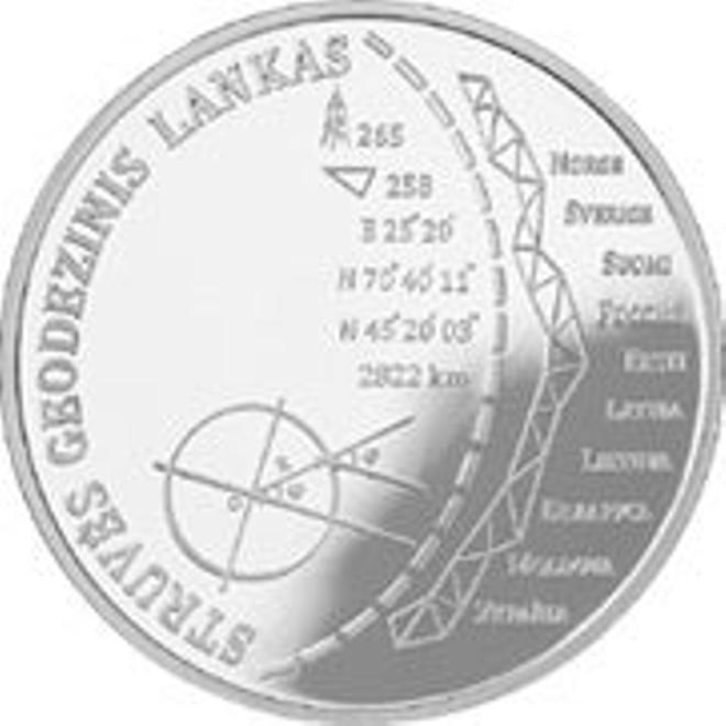 Moneda geodésica, Lituania