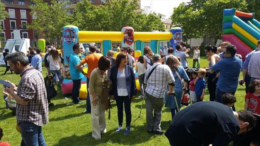 Los jardines del Pignatelli se llenan de visitantes