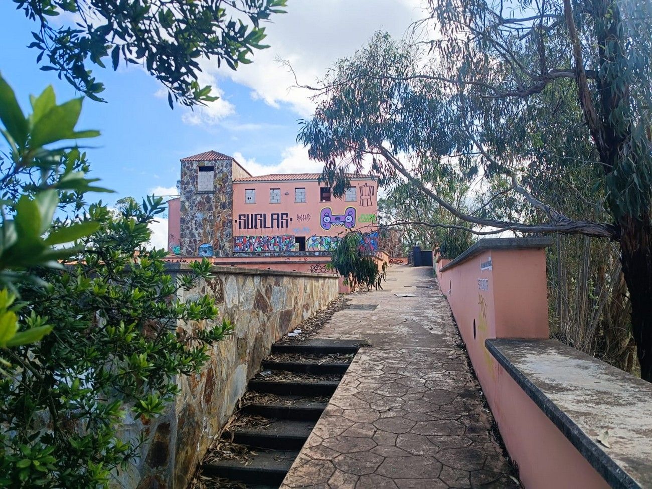 Abandono parador de Firgas