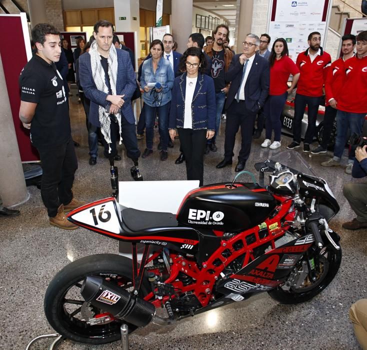 Hugh Herr visita la Escuela Politécnica de Gijón