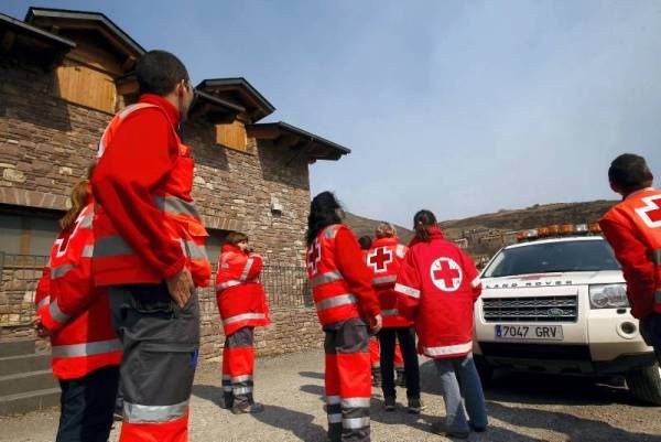 Imágenes del incendio en la Ribagorza