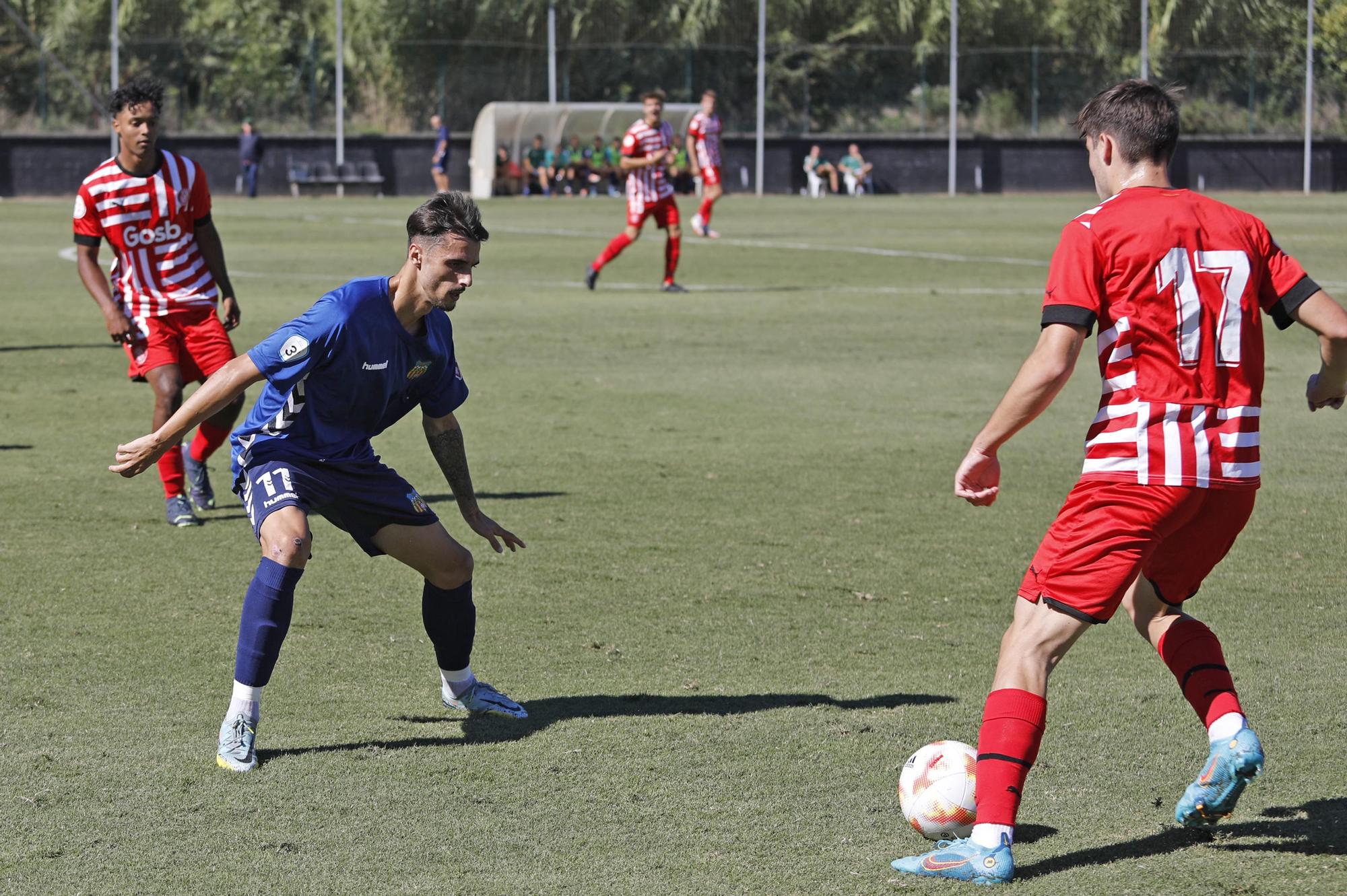 Girona B- Vilafranca, en fotos