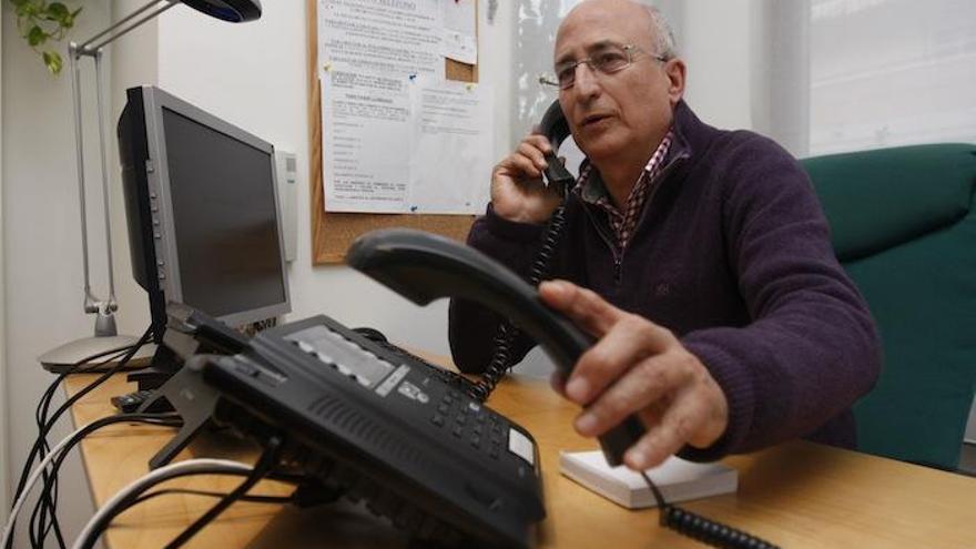 Juan Sánchez, presidente del Teléfono de la Esperanza.