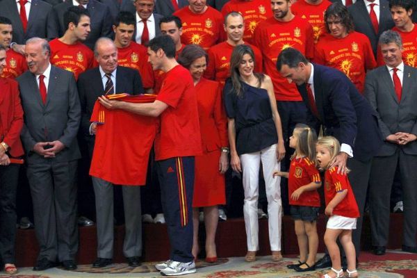 Celebraciones de 'La Roja' en Madrid