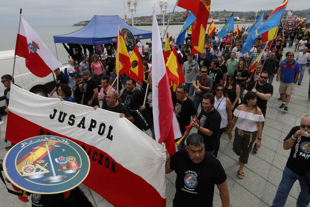 Manifestación Policías y Guardias Civiles