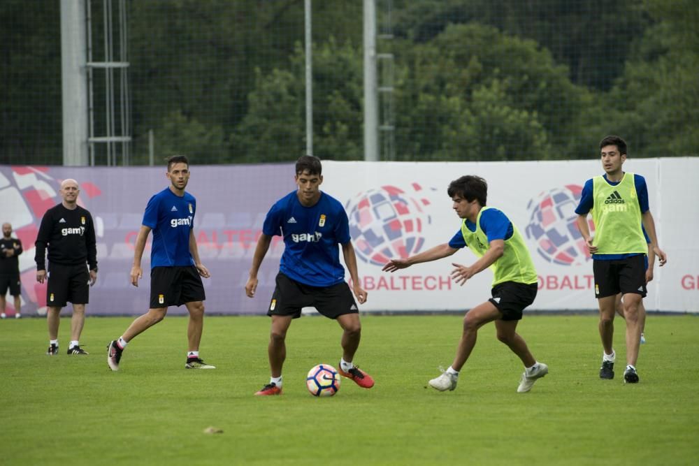 Entrenamiento del Real Oviedo