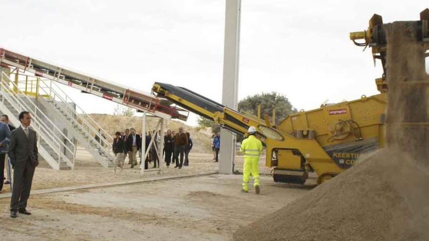 Planta de Fresno de la Ribera, donde a día de hoy los pueblos sayagueses deben trasladar los residuos.