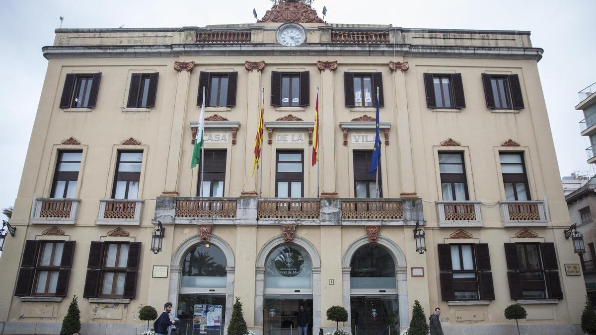 Façana de l&#039;Ajuntament de Lloret de Mar