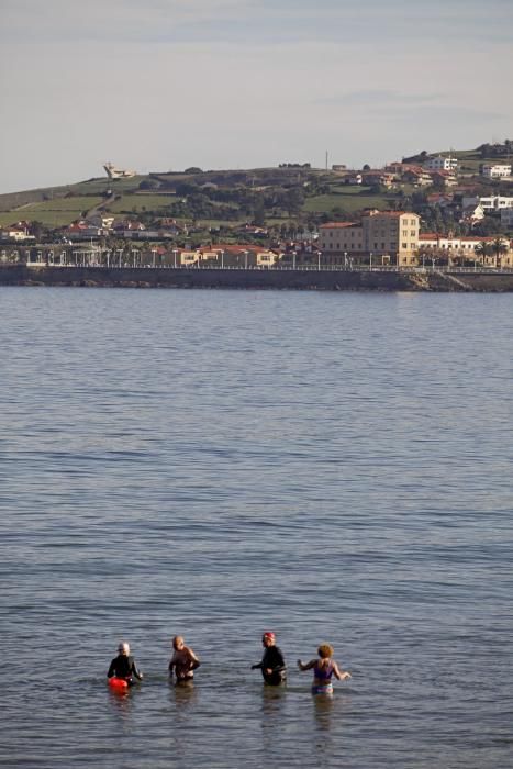 Buen tiempo en Gijón