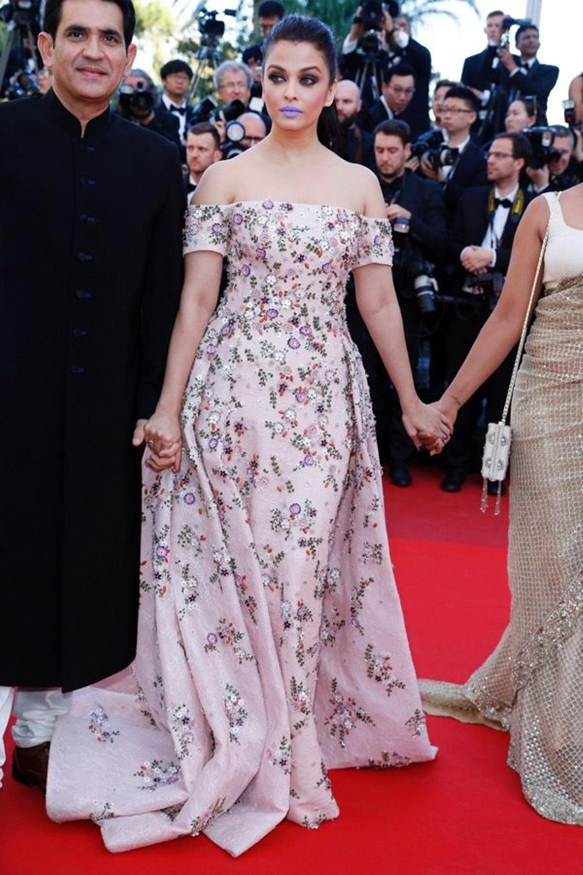 Aishwarya Rai en la proyección de 'Mal de Pierres', Cannes 2016