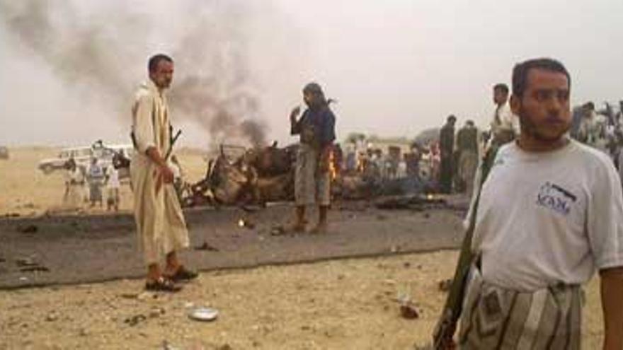 Mueren siete turistas españoles en un atentado suicida en Yemen atribuido a Al Qaeda