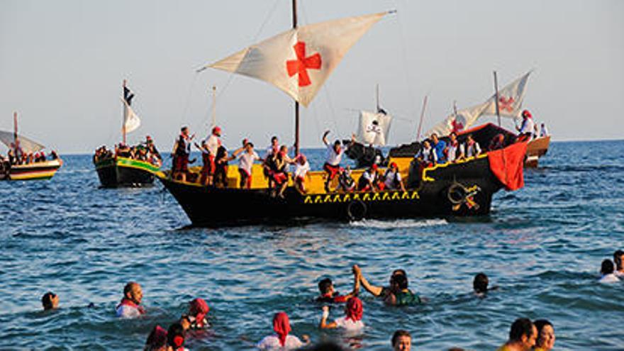 El Desembarco es uno de los actos emblemáticos de las fiestas de La Vila.