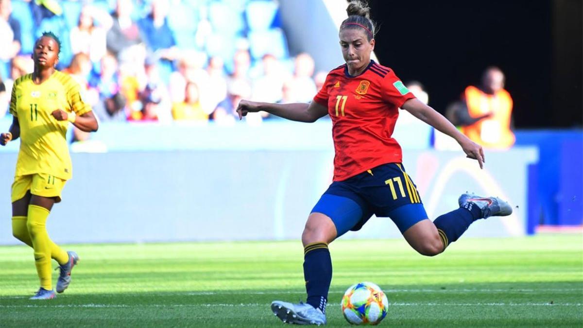 Alexia Putellas, un fijo en 'La Roja'