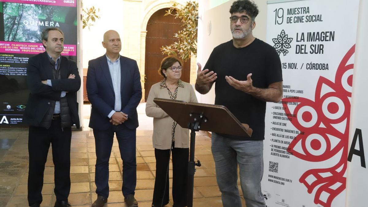 Presentación de la 19ª Muestra de Cine Social 'La imagen del sur' que organiza Cic Batá en Córdoba.
