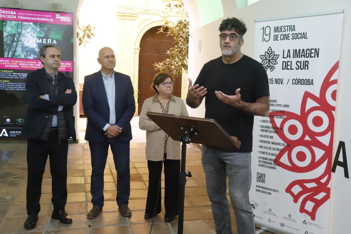 Presentación de la 19ª Muestra de Cine Social 'La imagen del sur' que organiza Cic Batá en Córdoba.