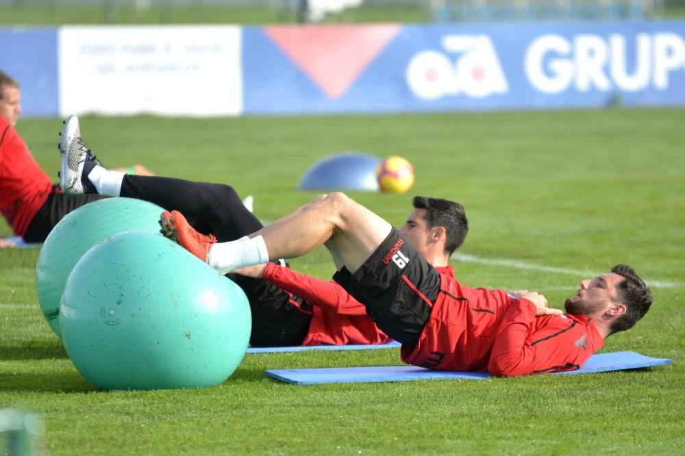 La plantilla deportivista regresa a los entrenamientos para comenzar a preparar la visita del Numancia el sábado a Riazor.