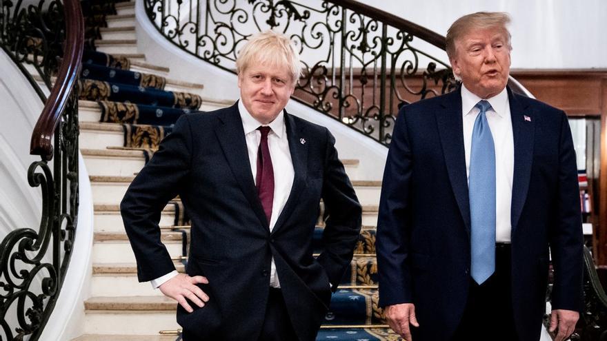 ボリス・ジョンソン氏、トランプ大統領のホワイトハウス復帰を「世界は必要としている」