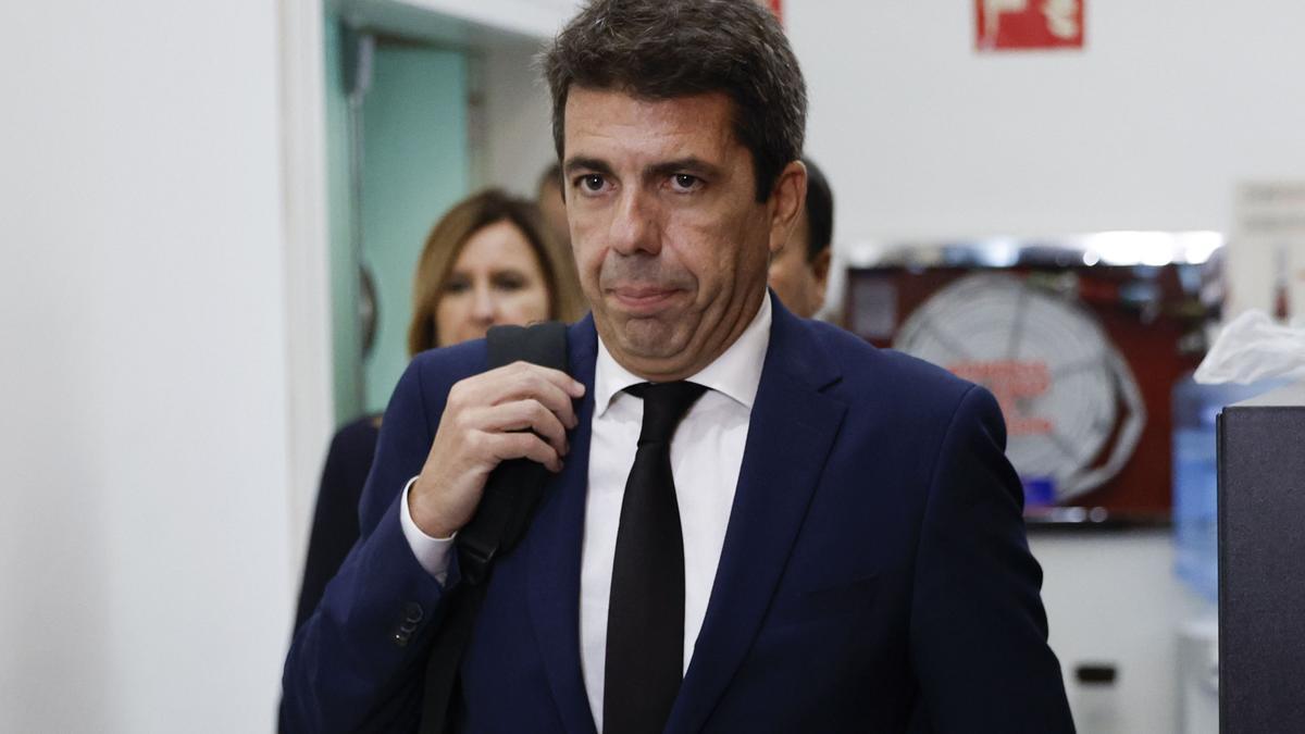 Carlos Mazón, presidente de la Comunidad Valenciana.