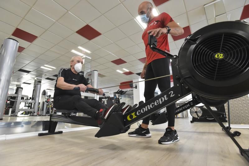 Francisco López Torregrosa, cuatro décadas yendo al gimnasio