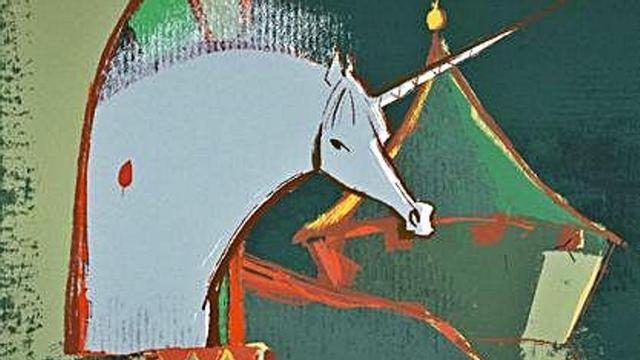 Fotograma de la pel·lícula d'animació «La unicorn».