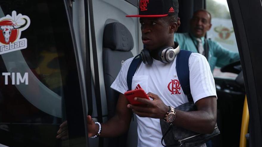 Vinícius Jr ya está en Madrid y el lunes estará a las órdenes de Lopetegui