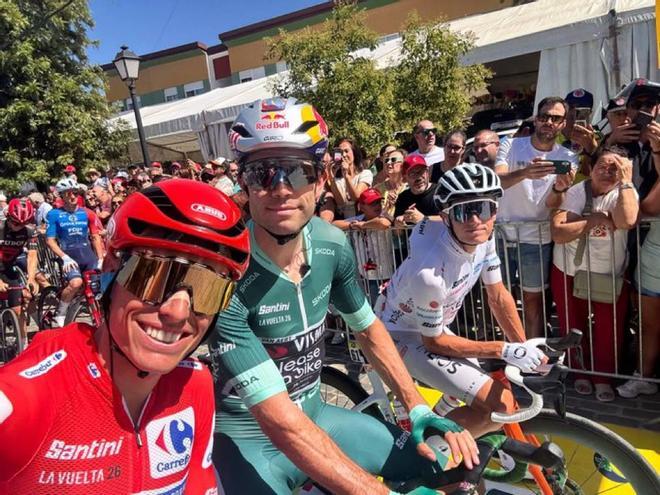 El británico Brennan, ayudado por Van Aert, logra la cuarta victoria en la Vuelta