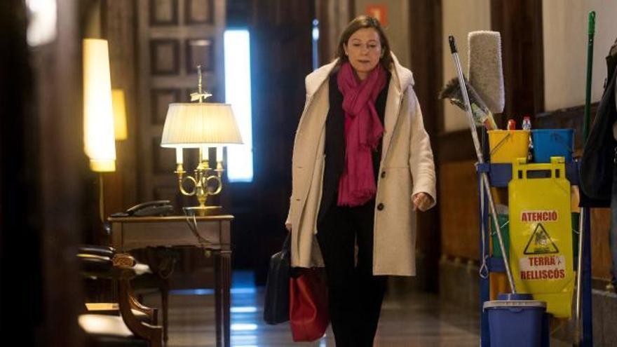 Forcadell regresa al Parlament tras pasar por la cárcel