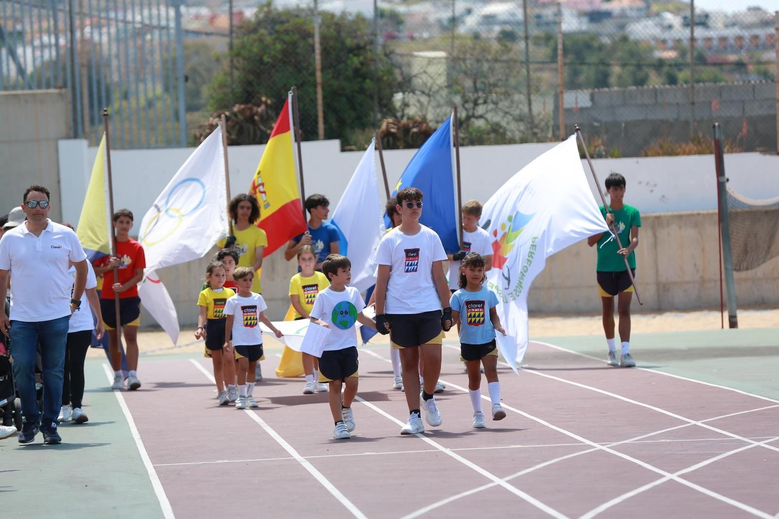 Acto inaugural de la LI Olimpiada del Colegio Claret
